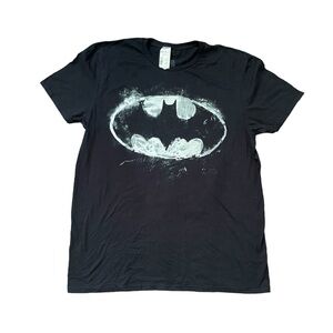 DC Comics Men's Batman‎ Logo Smoke Signal T-Shirt